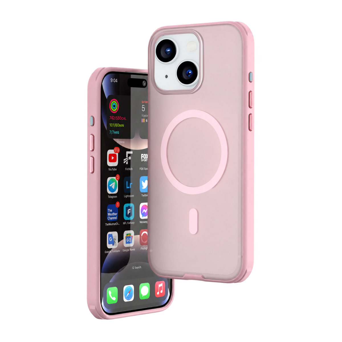 Joko Apple iPhone 14 Mim Magsafe Kapak - Pembe