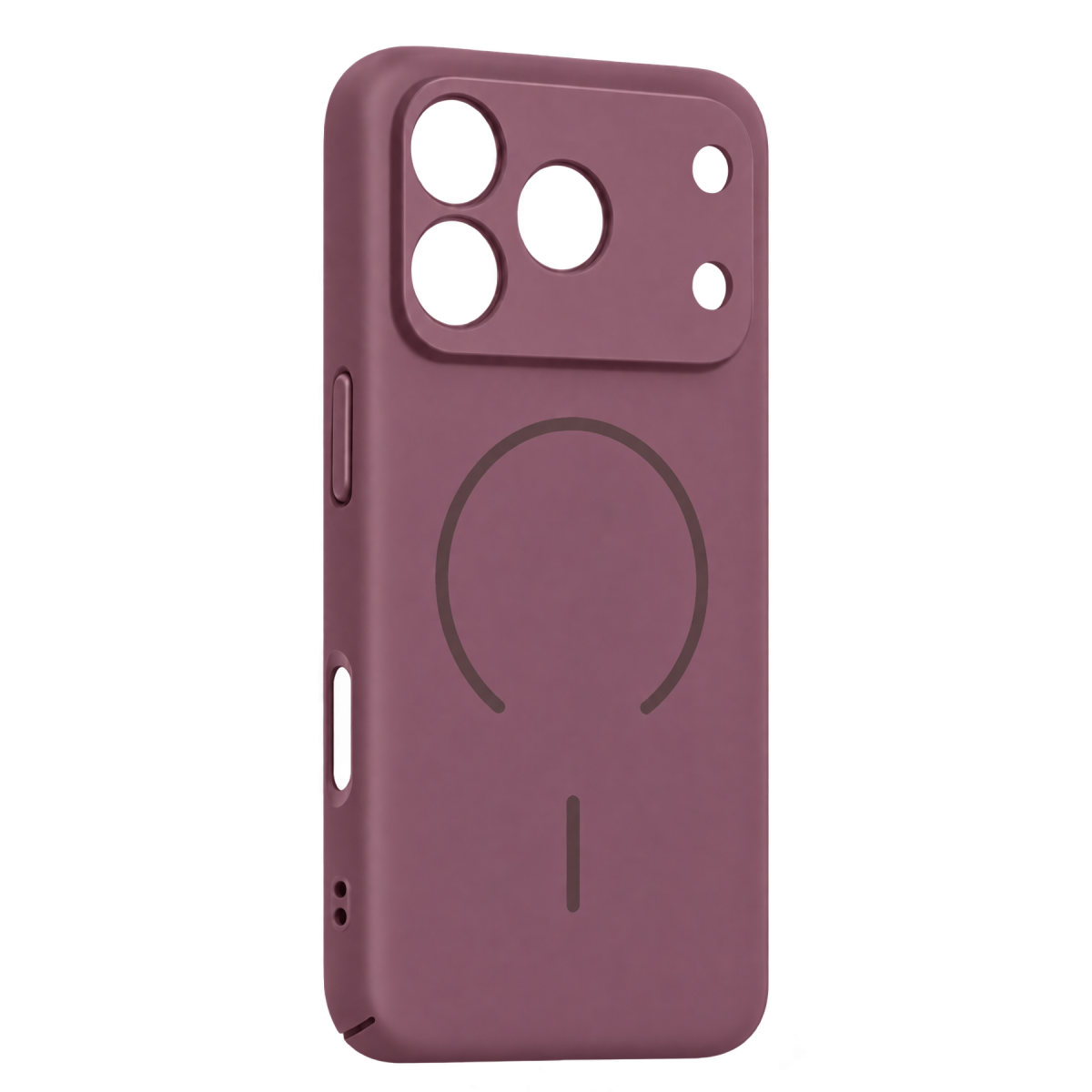 Newface Apple iPhone 18 Pro Max Mika PC Magsafe Kapak - Bordo