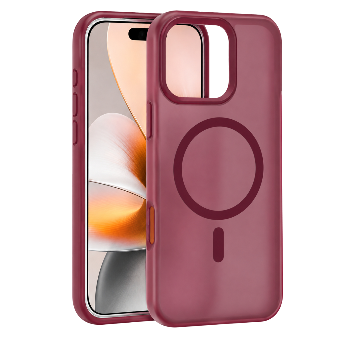 Joko Apple iPhone 16 Pro Max Pulse Magsafe Kapak - Bordo
