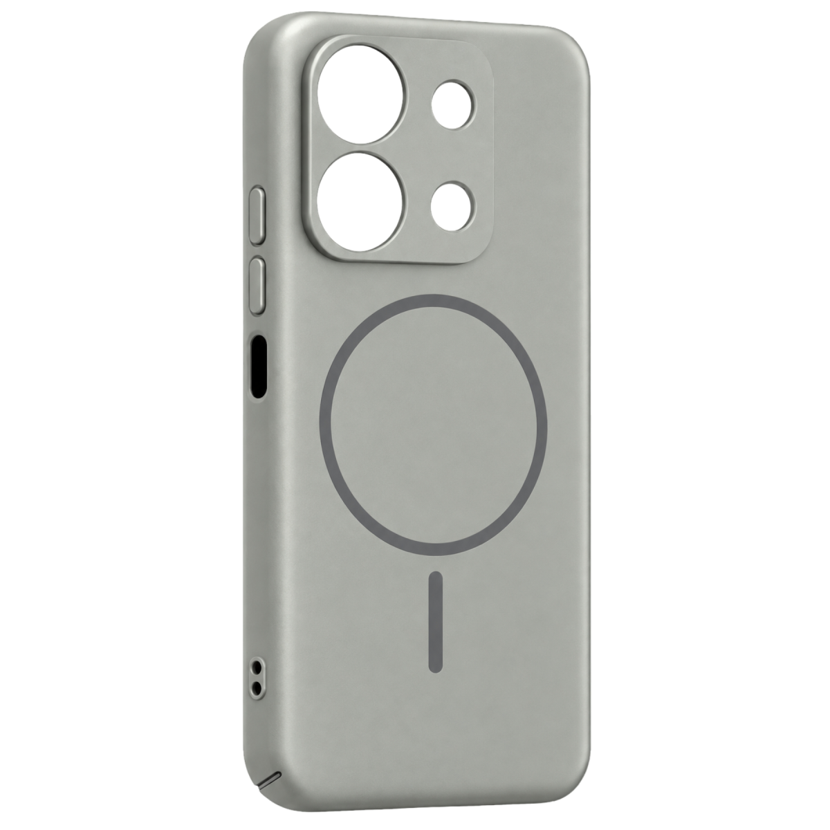 Newface Xiaomi Redmi 15C 4G Mika PC Magsafe Kapak - Gri