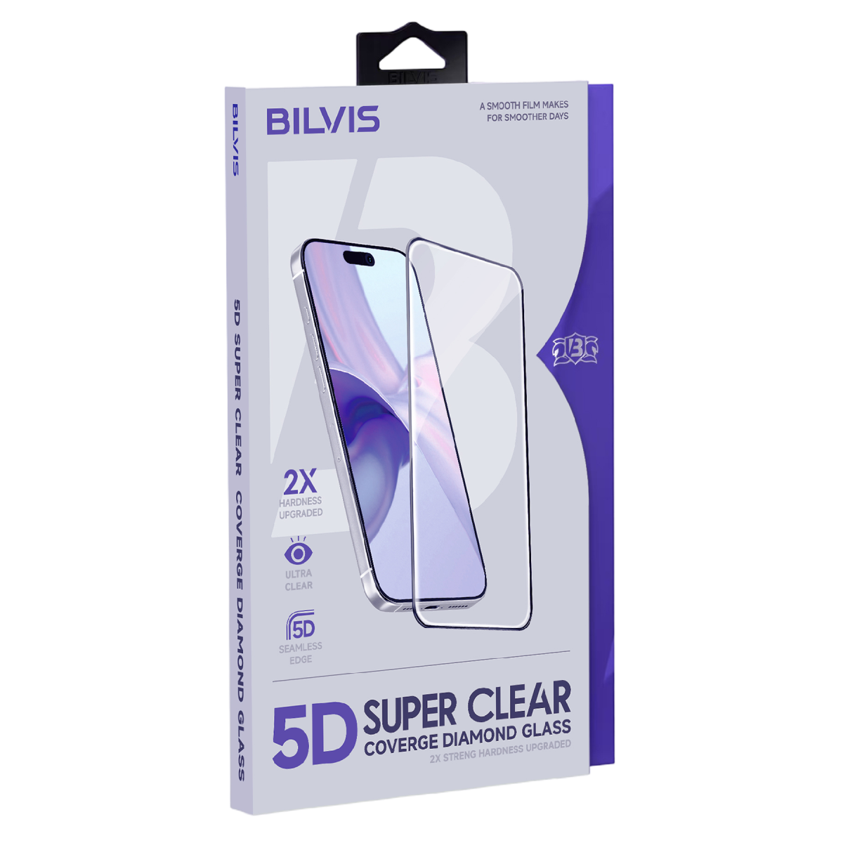 Bilvis 5D Super Clear Diamond Cam Ekran Koruyucu