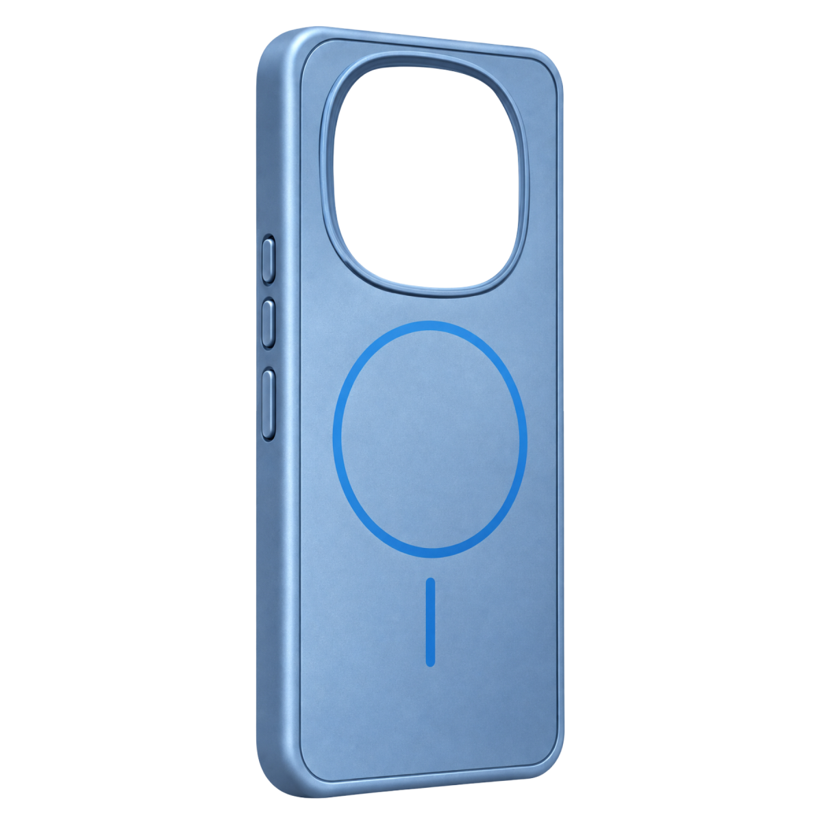 Newface Xiaomi Redmi Note 15 Pro Plus 5G Azus Magsafe Kapak - Açık Mavi