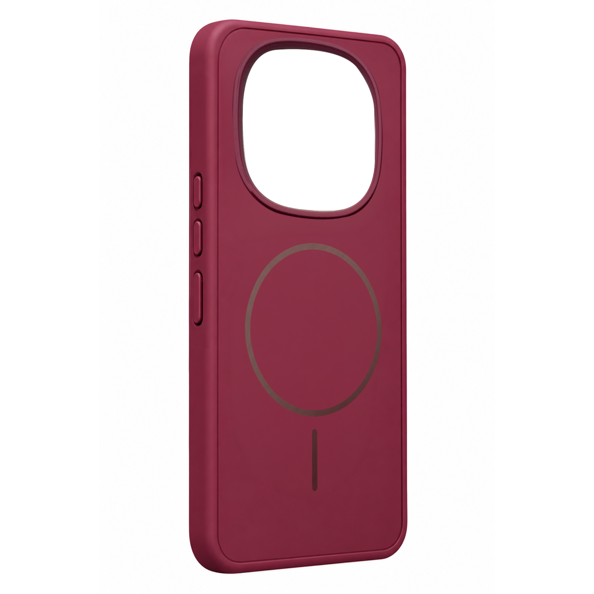 Newface Xiaomi Redmi Note 15 Pro Plus 5G Azus Magsafe Kapak - Bordo