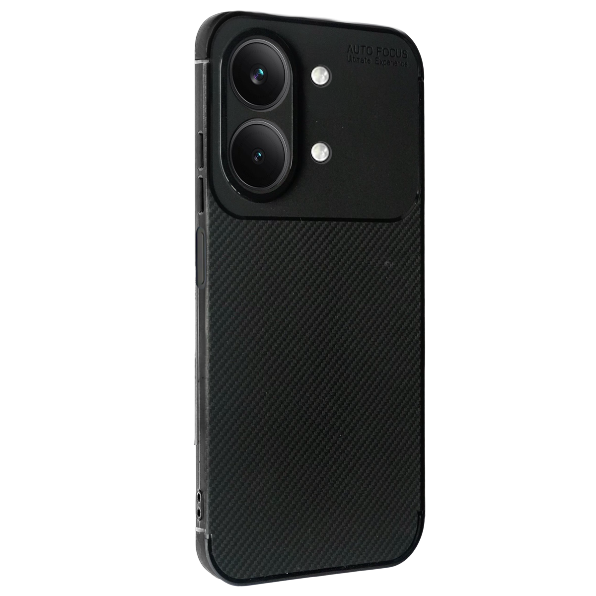 Newface Vivo Y05 Auto Focus Karbon Kapak - Siyah