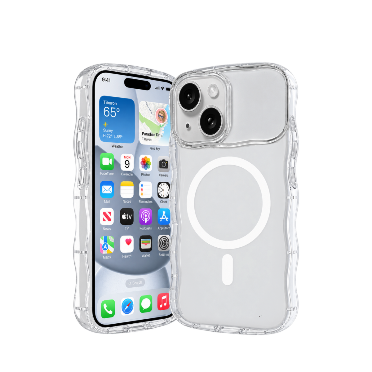 Joko Apple iPhone 15 Vev Full Airbag Magsafe Kapak - Şeffaf