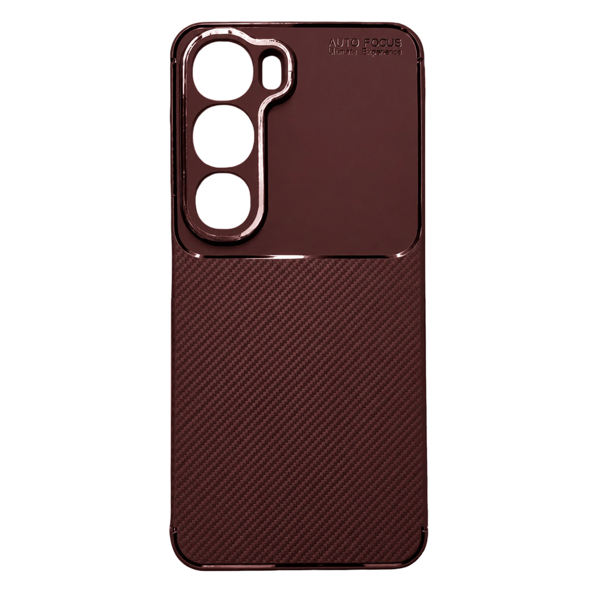 Vivo Y31 5G Auto Focus Karbon Kapak - Bordo
