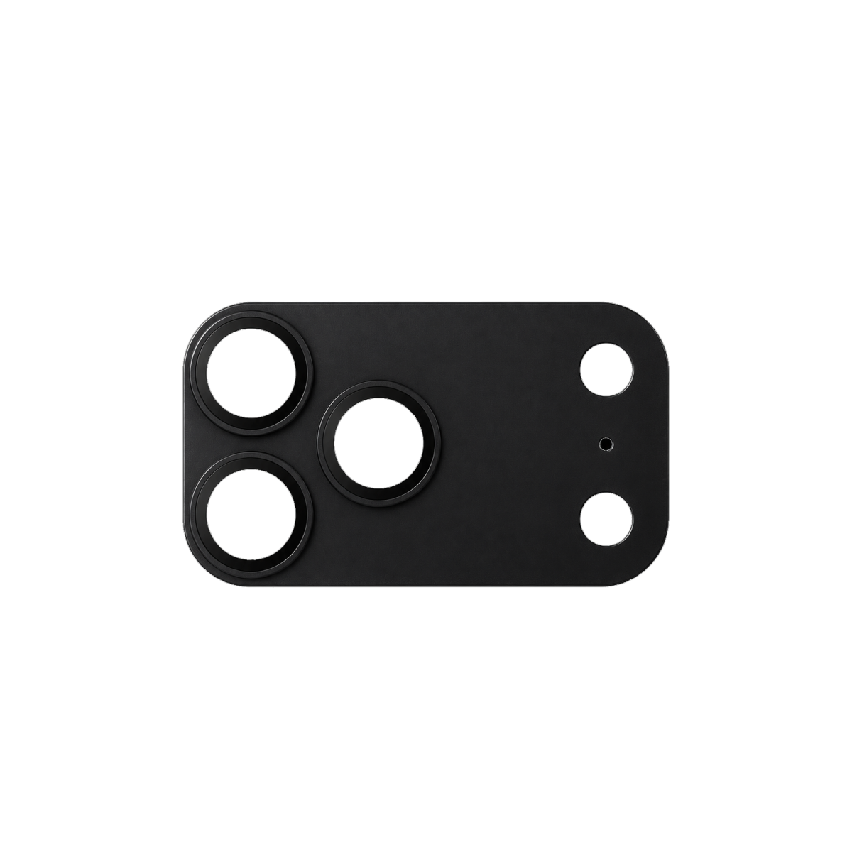 Keephone Apple iPhone 18 Pro Max Wellens Kamera Lens Koruyucu - Siyah