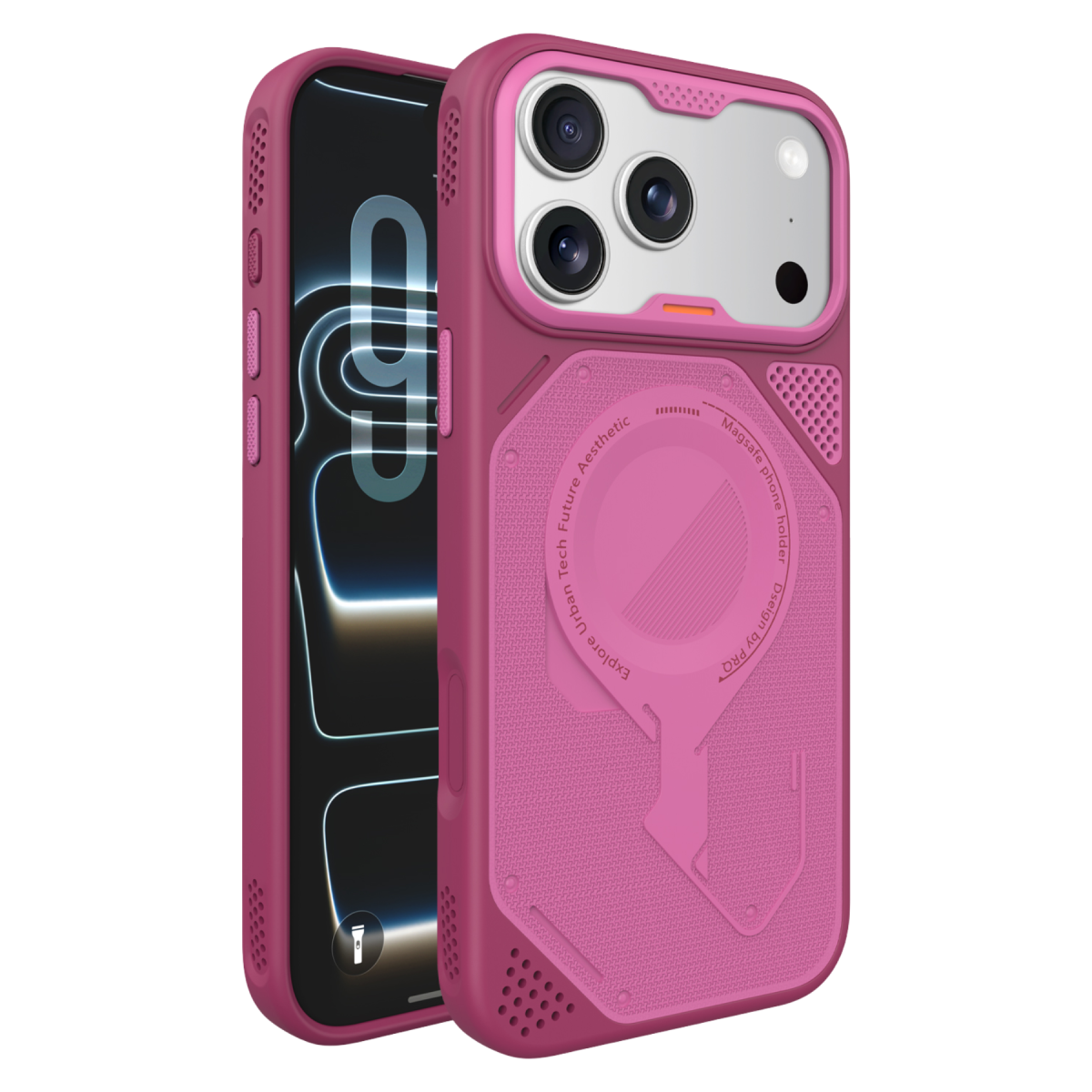 Joko Apple iPhone 18 Pro Max/17 Pro Max Urban Magsafe Kapak - Pembe