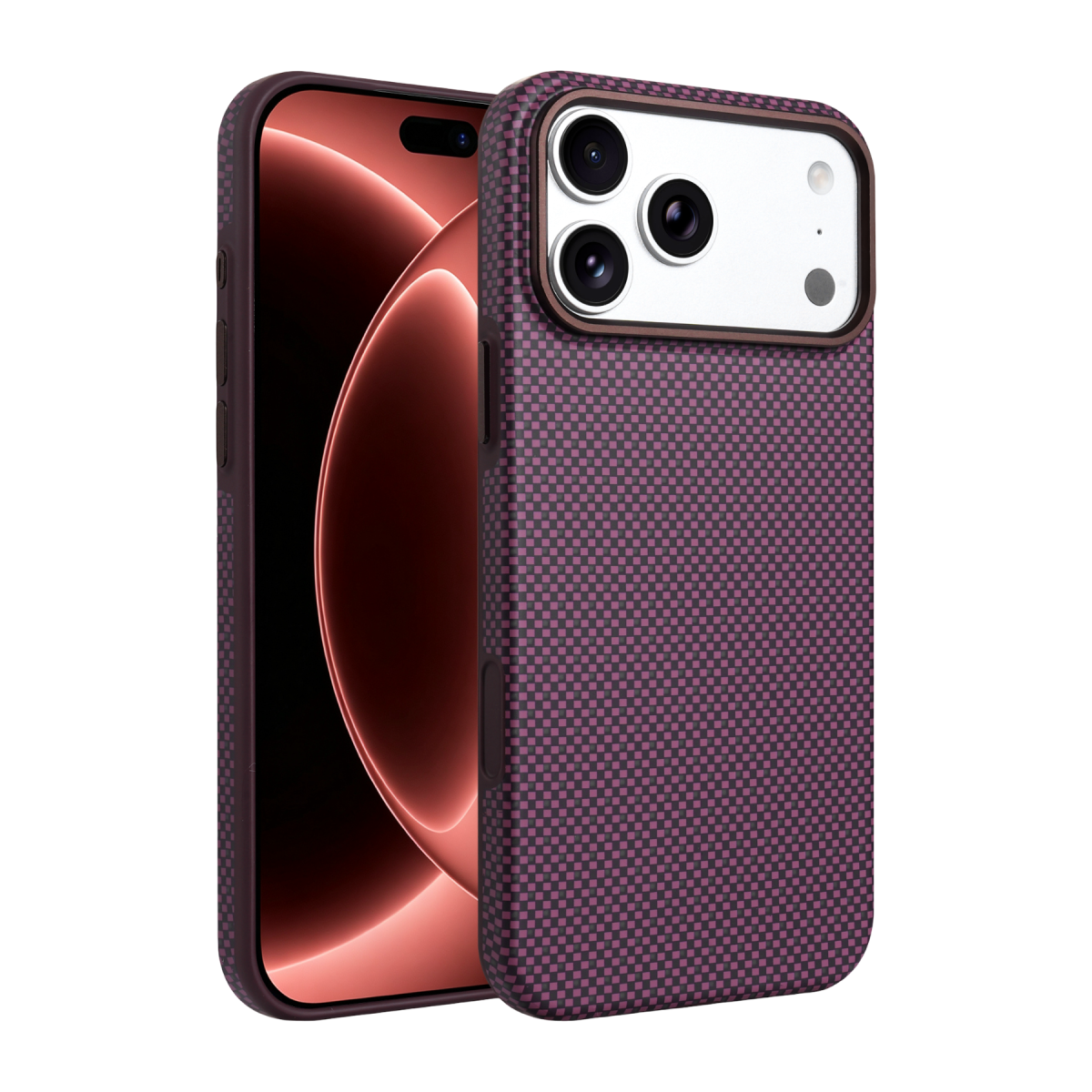 Joko Apple iPhone 18 Pro Max/17 Pro Max Aramid Magsafe Kapak - Bordo