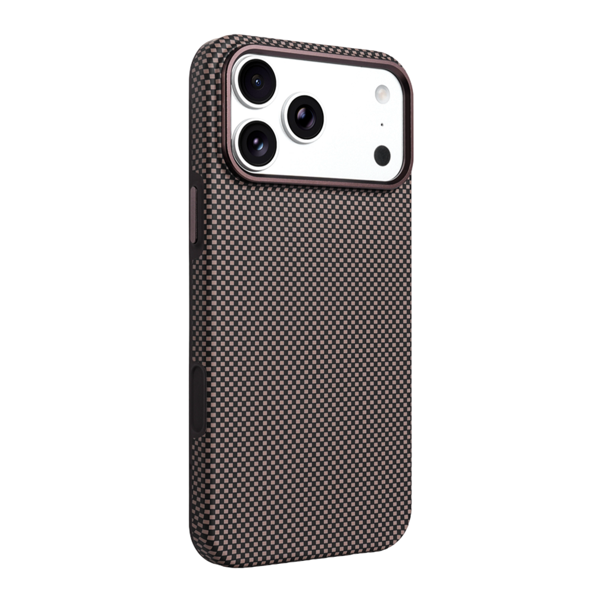 Joko Apple iPhone 18 Pro Max/17 Pro Max Aramid Magsafe Kapak - Kahverengi
