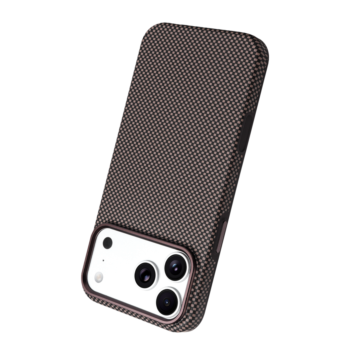 Joko Apple iPhone 18 Pro Max/17 Pro Max Aramid Magsafe Kapak - Kahverengi