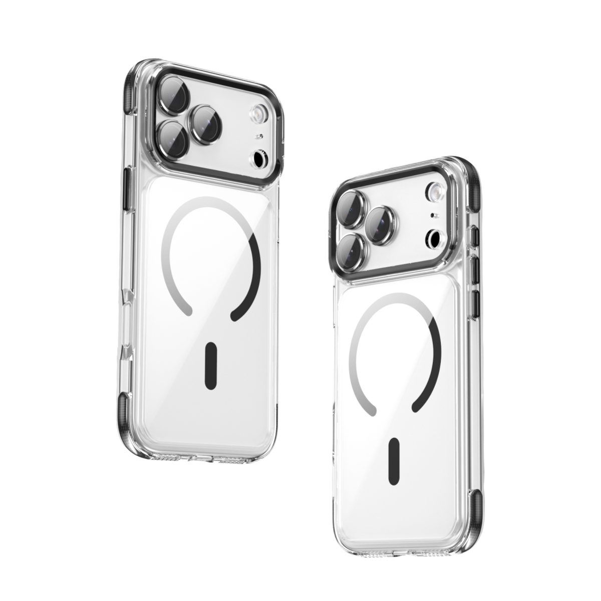 Joko Apple iPhone 18 Pro Max/17 Pro Max Maylo Şeffaf Magsafe Kapak - Siyah