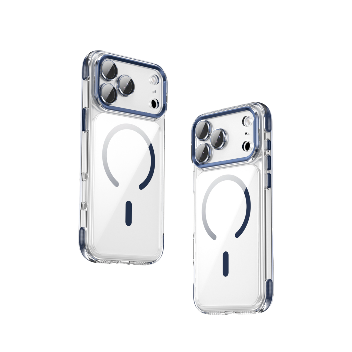 Joko Apple iPhone 18 Pro/17 Pro Maylo Şeffaf Magsafe Kapak - Lacivert