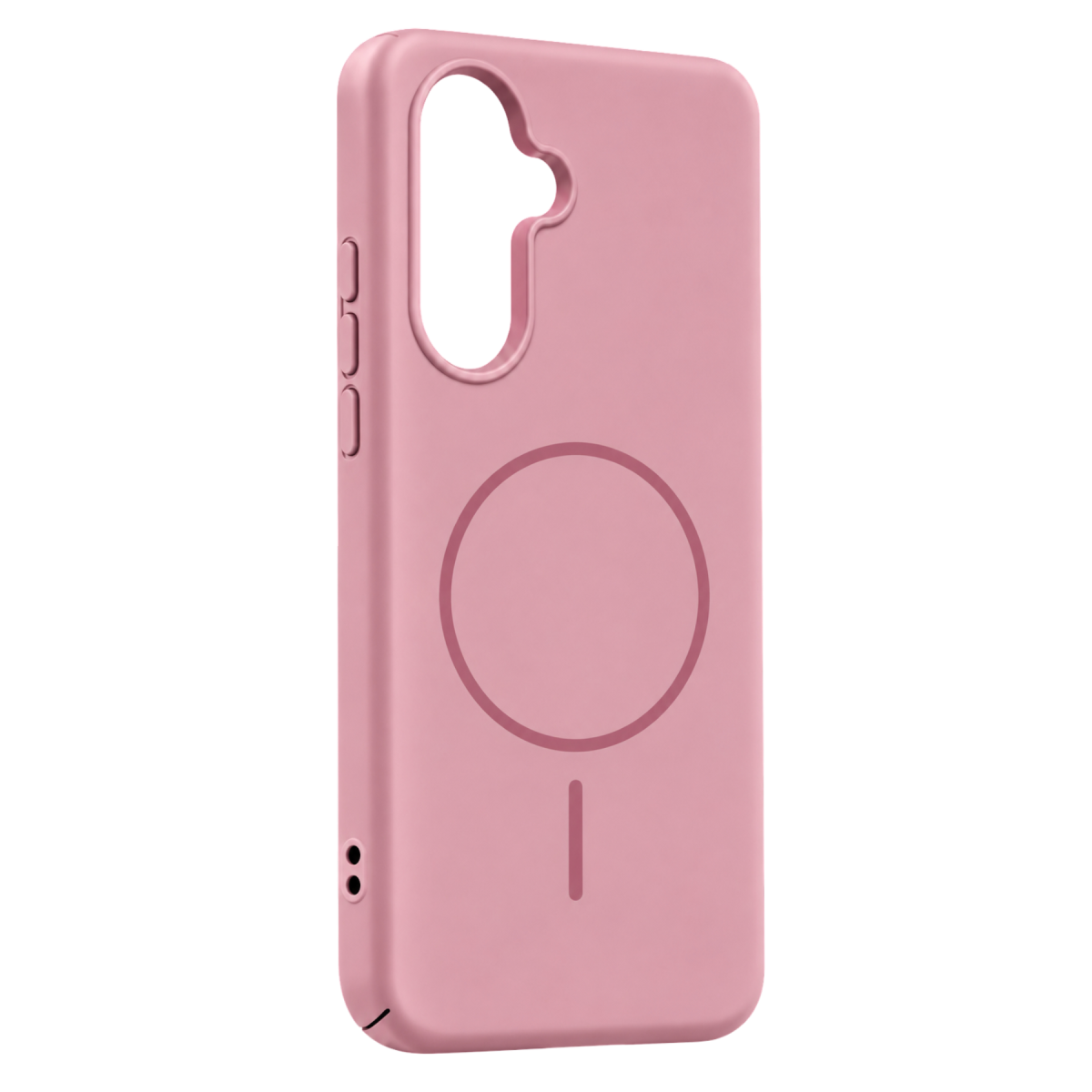 Newface Samsung Galaxy S25 Mika PC Magsafe Kapak - Pembe