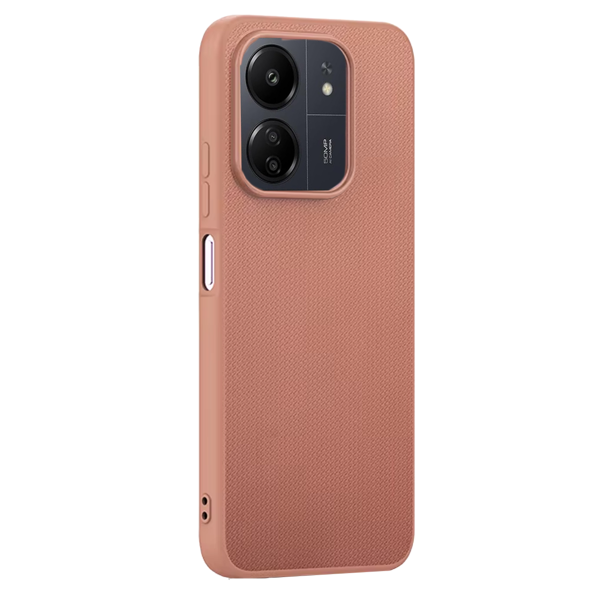 Joko Xiaomi Redmi 13C Karel Silikon Kapak - Kahverengi