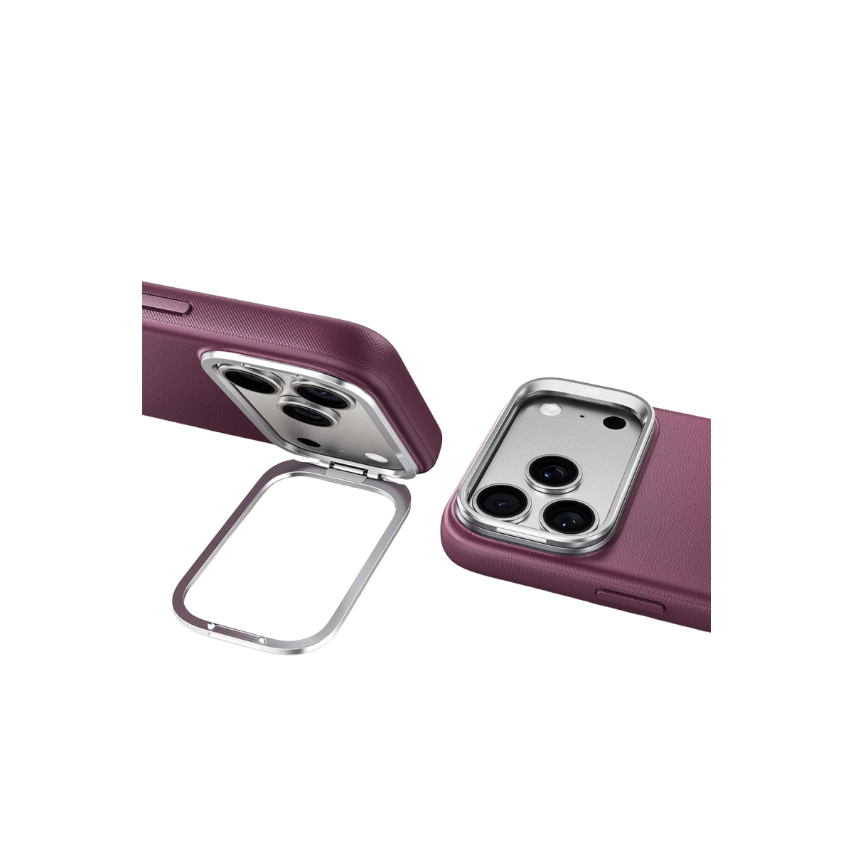 ESR Apple iPhone 18 Pro Max/17 Pro Max Atelier Magsafe Standlı Kapak - Bordo