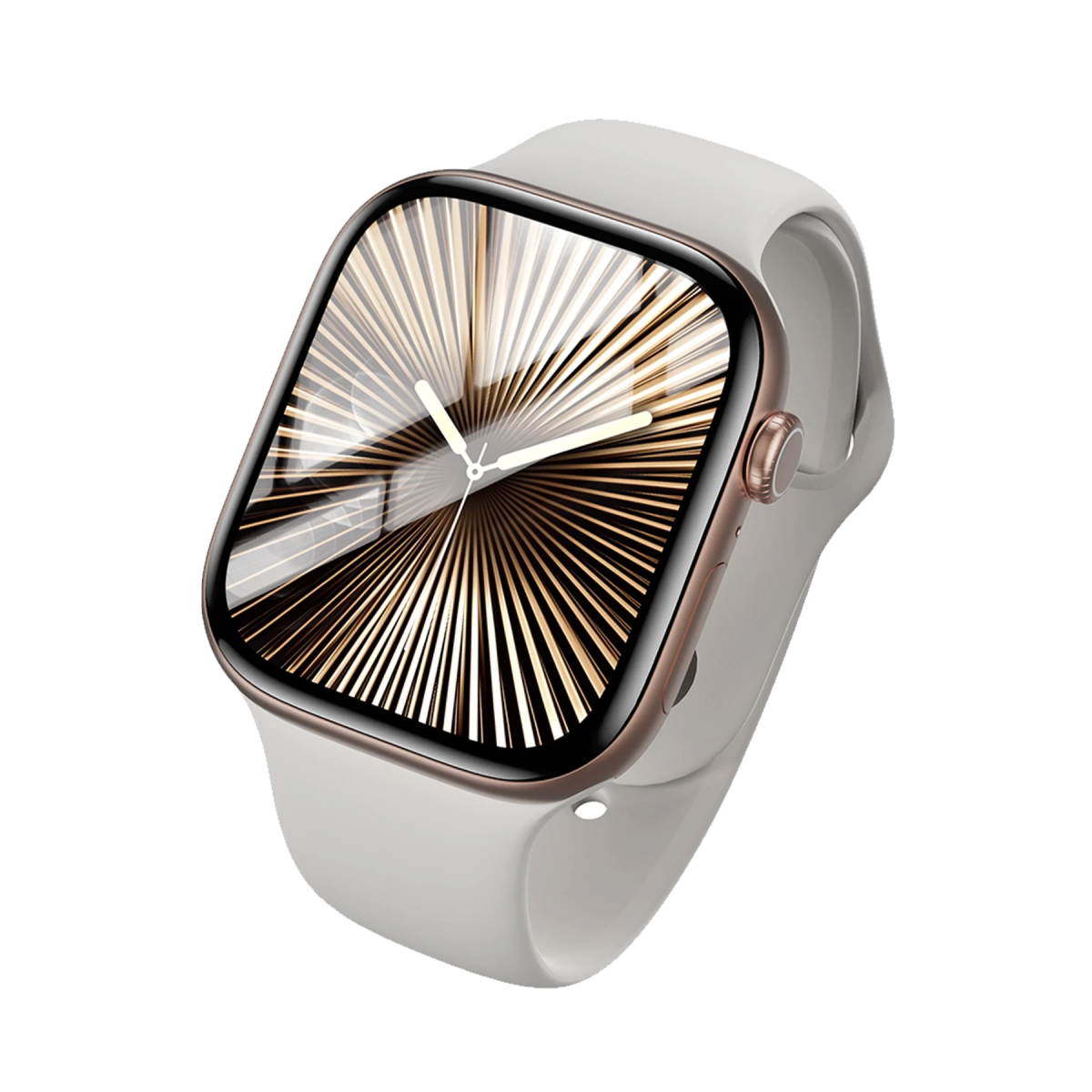 Keephone Apple Watch 49mm 3D Nano Flex Saat Ekran Koruyucu - Şeffaf