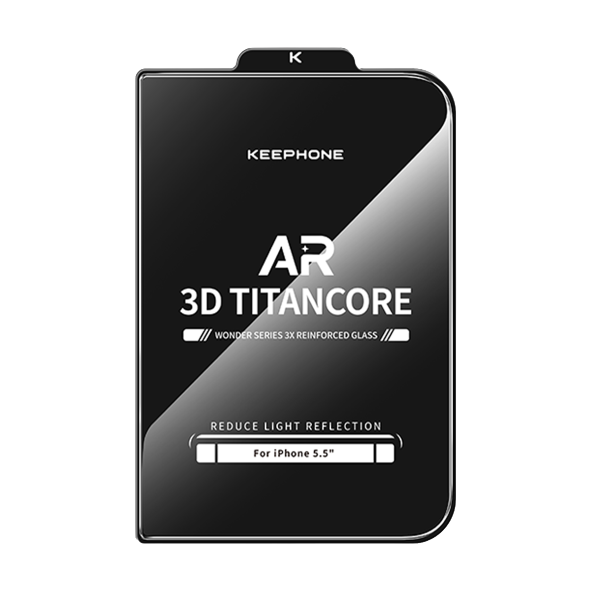 Keephone Apple iPhone Duo 3D AR Titancore Cam Ekran Koruyucu