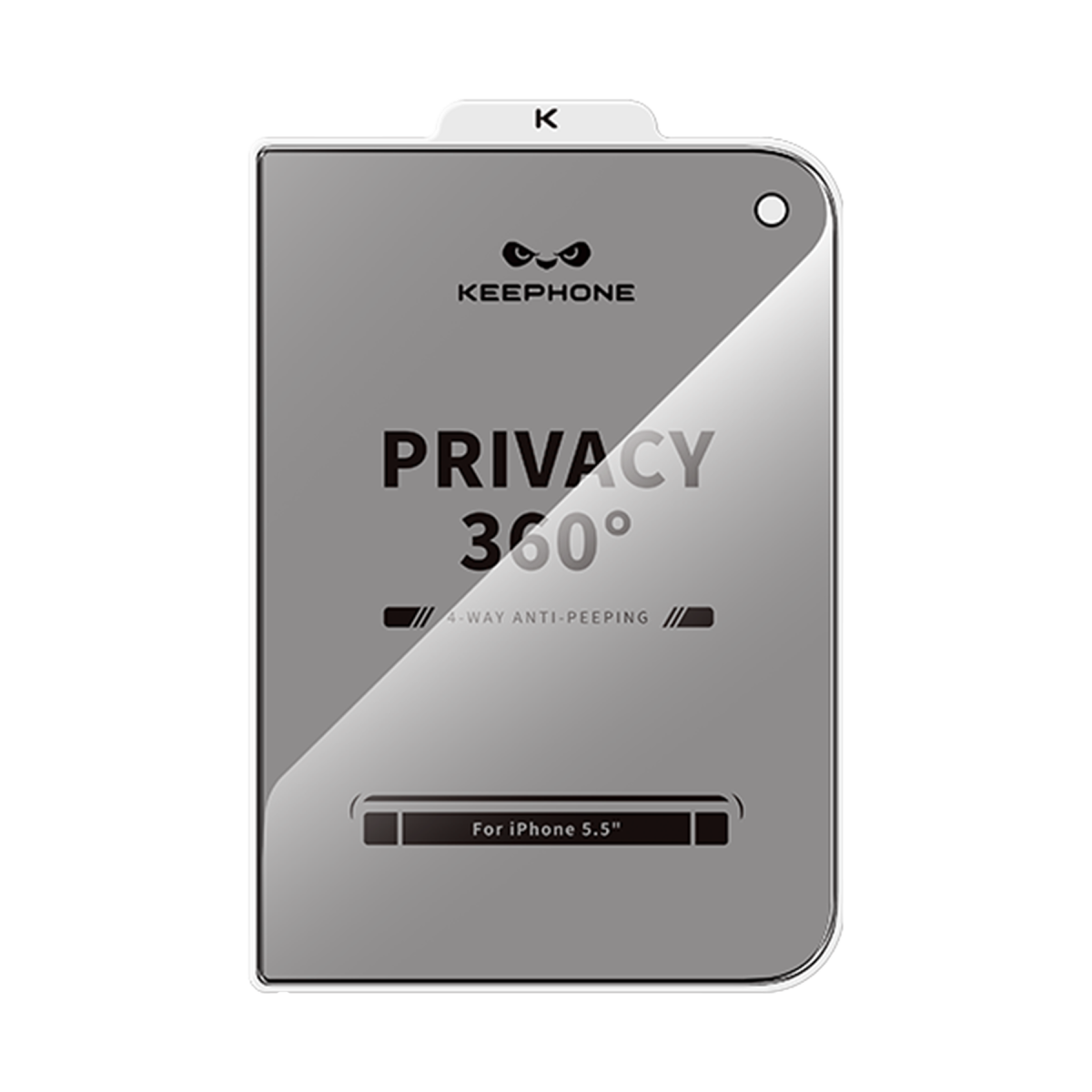 Keephone Apple iPhone Duo 360 4 Way Privacy Cam Ekran Koruyucu