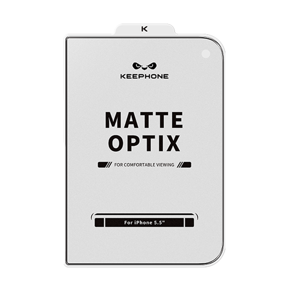 Keephone Apple iPhone Duo 2.5D Matte Optix Cam Ekran Koruyucu