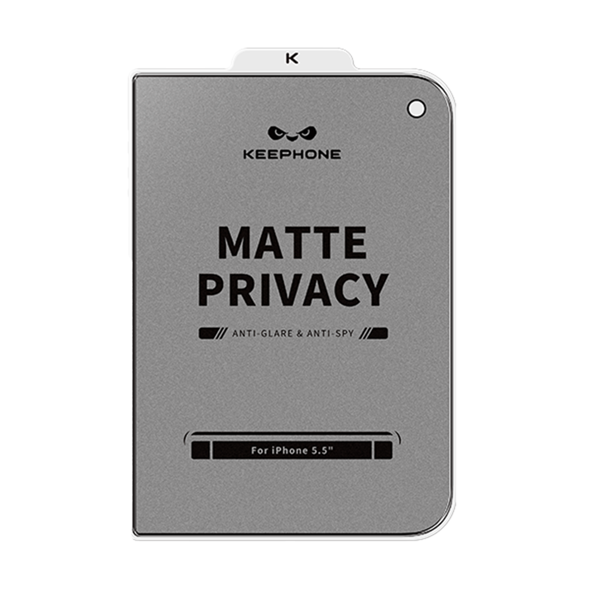 Keephone Apple iPhone Duo 2.5D Matte Hayalet Cam Ekran Koruyucu
