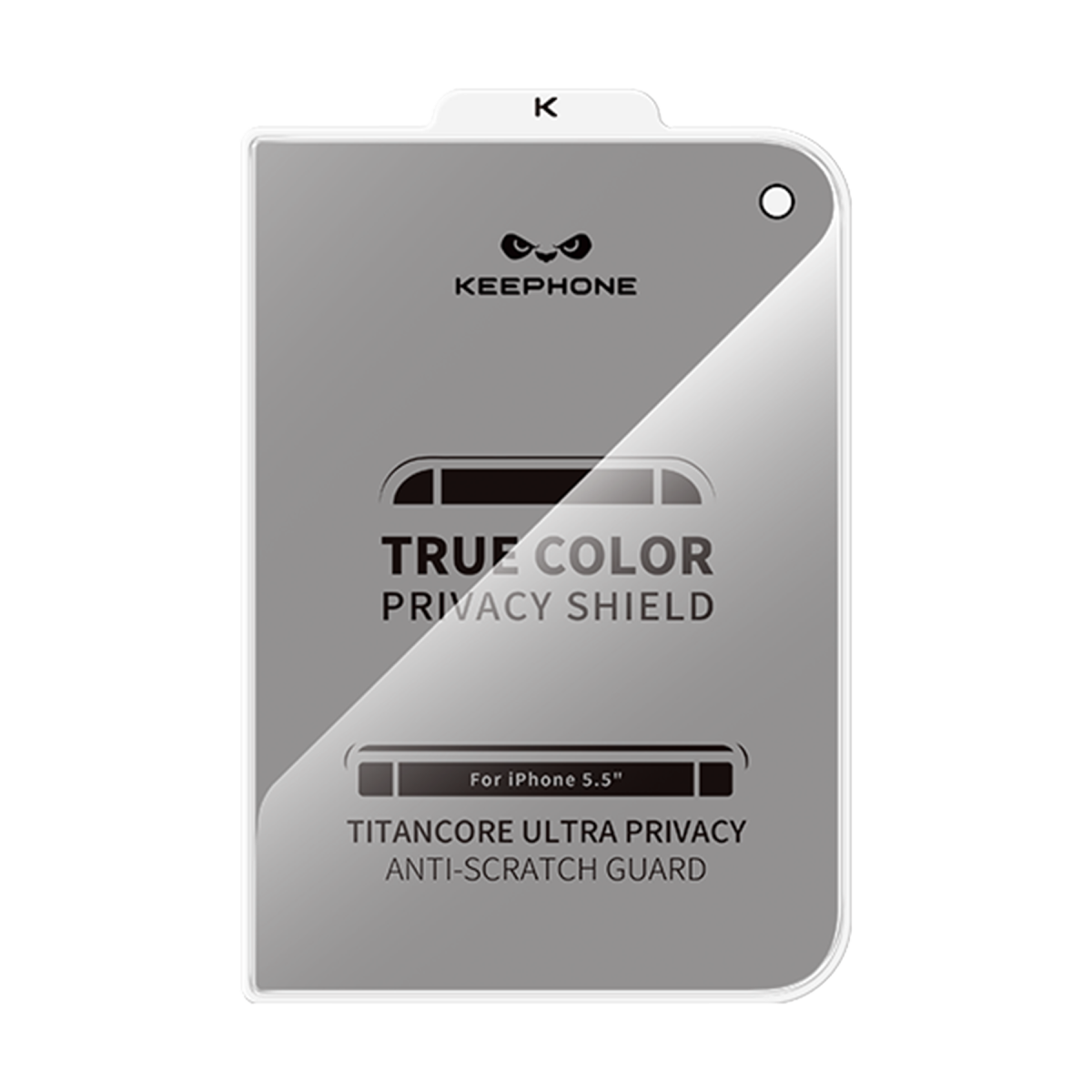 Keephone Apple iPhone Duo Titancore Ultra Hayalet Cam Ekran Koruyucu
