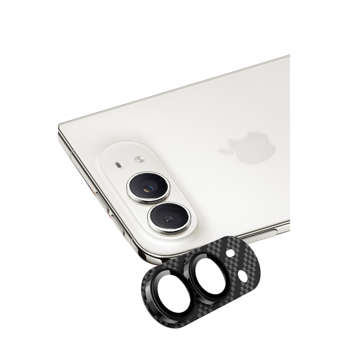 Keephone Apple iPhone Duo Kevlar Kamera Lens - Black Twill