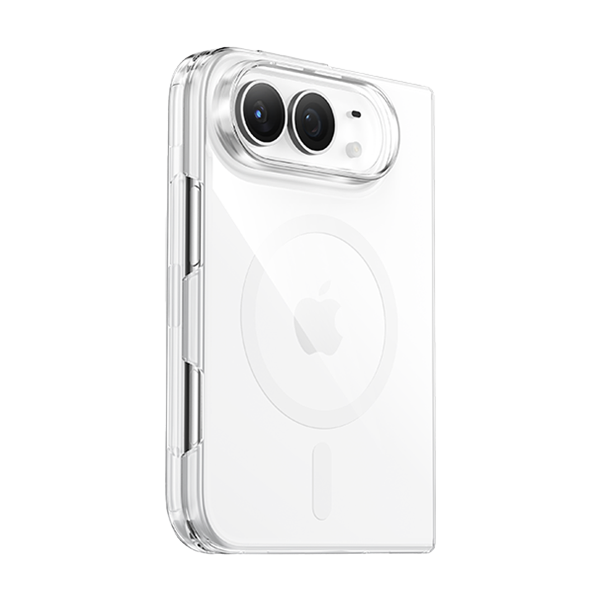 Keephone Apple iPhone Duo X-Crystal Slim Magsafe Kılıf - Şeffaf