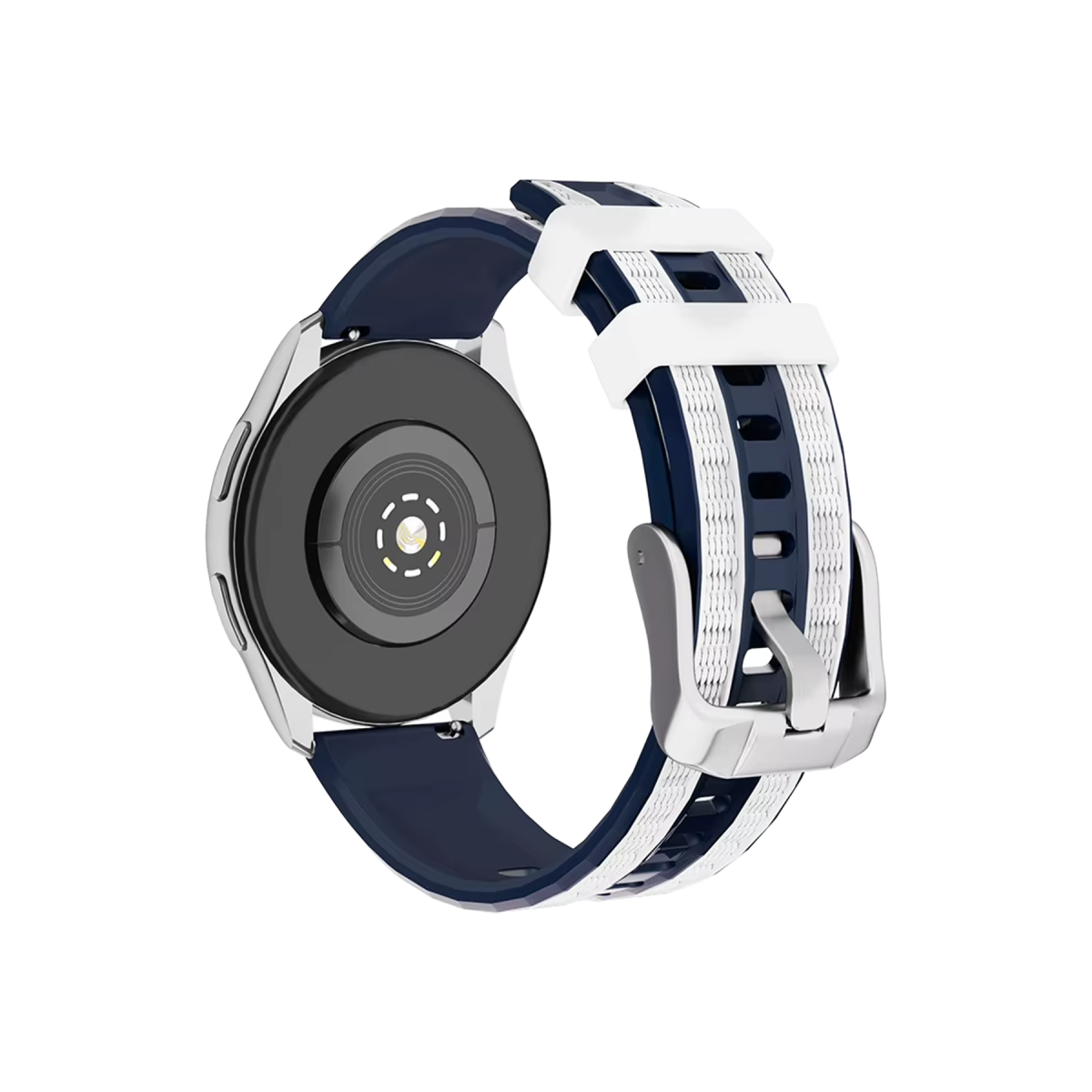 Newface Huawei Watch GT 5 Explorer Duo Kordon - Beyaz-Mavi