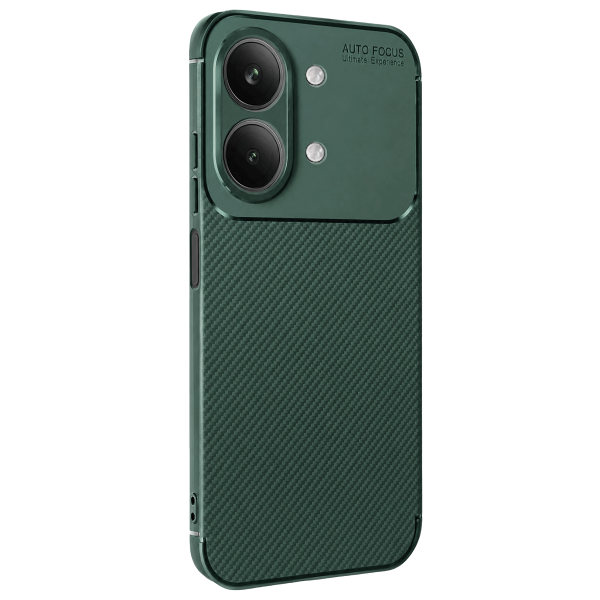 Vivo Y05 Auto Focus Karbon Kapak - Yeşil