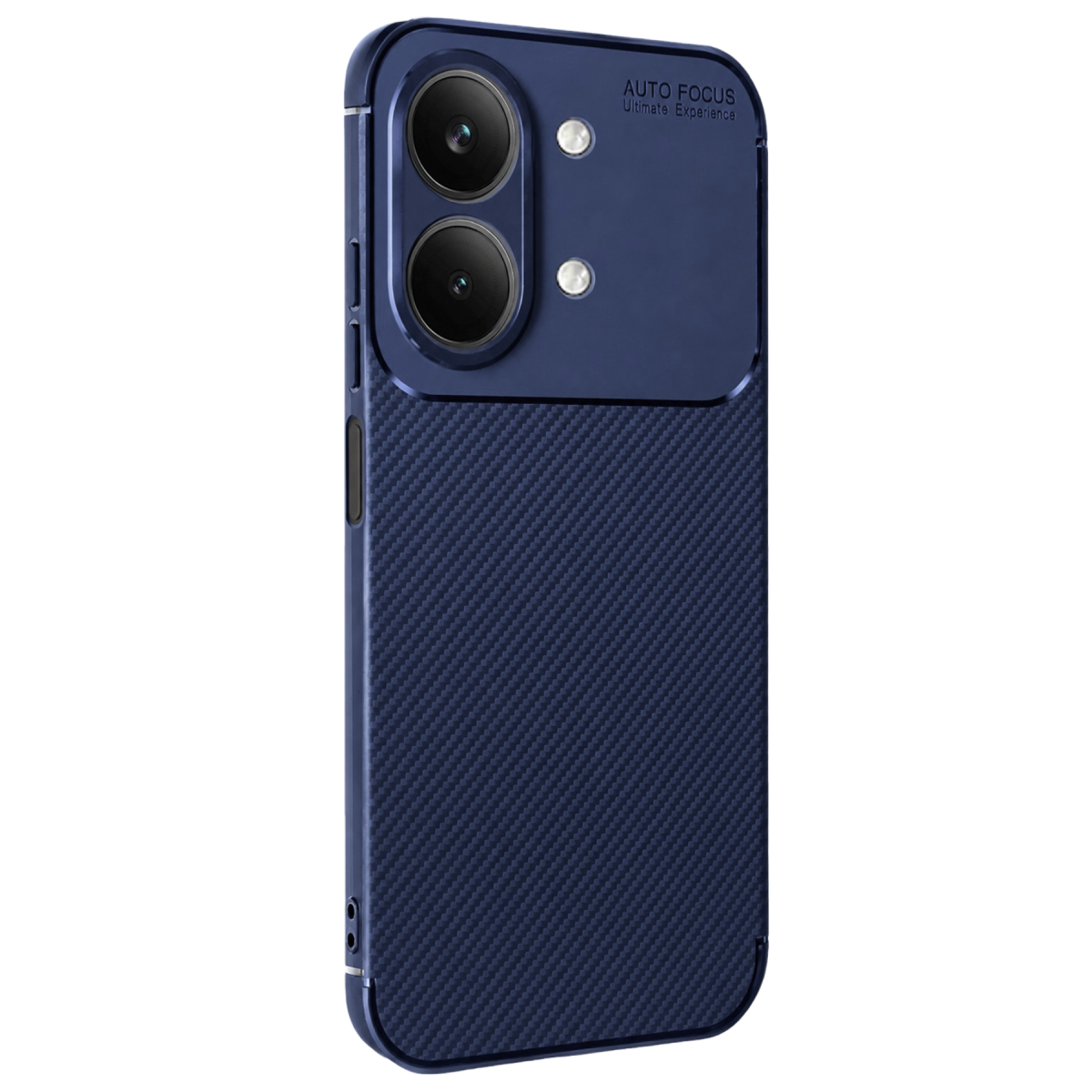 Vivo Y05 Auto Focus Karbon Kapak - Lacivert