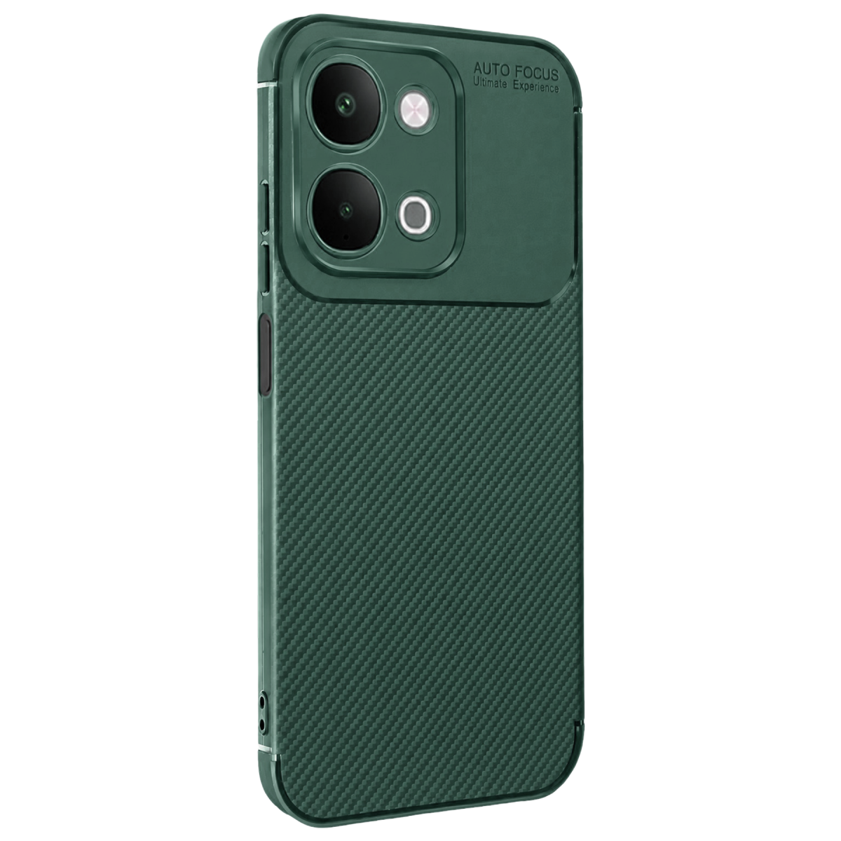 Vivo Y31d Auto Focus Karbon Kapak - Yeşil