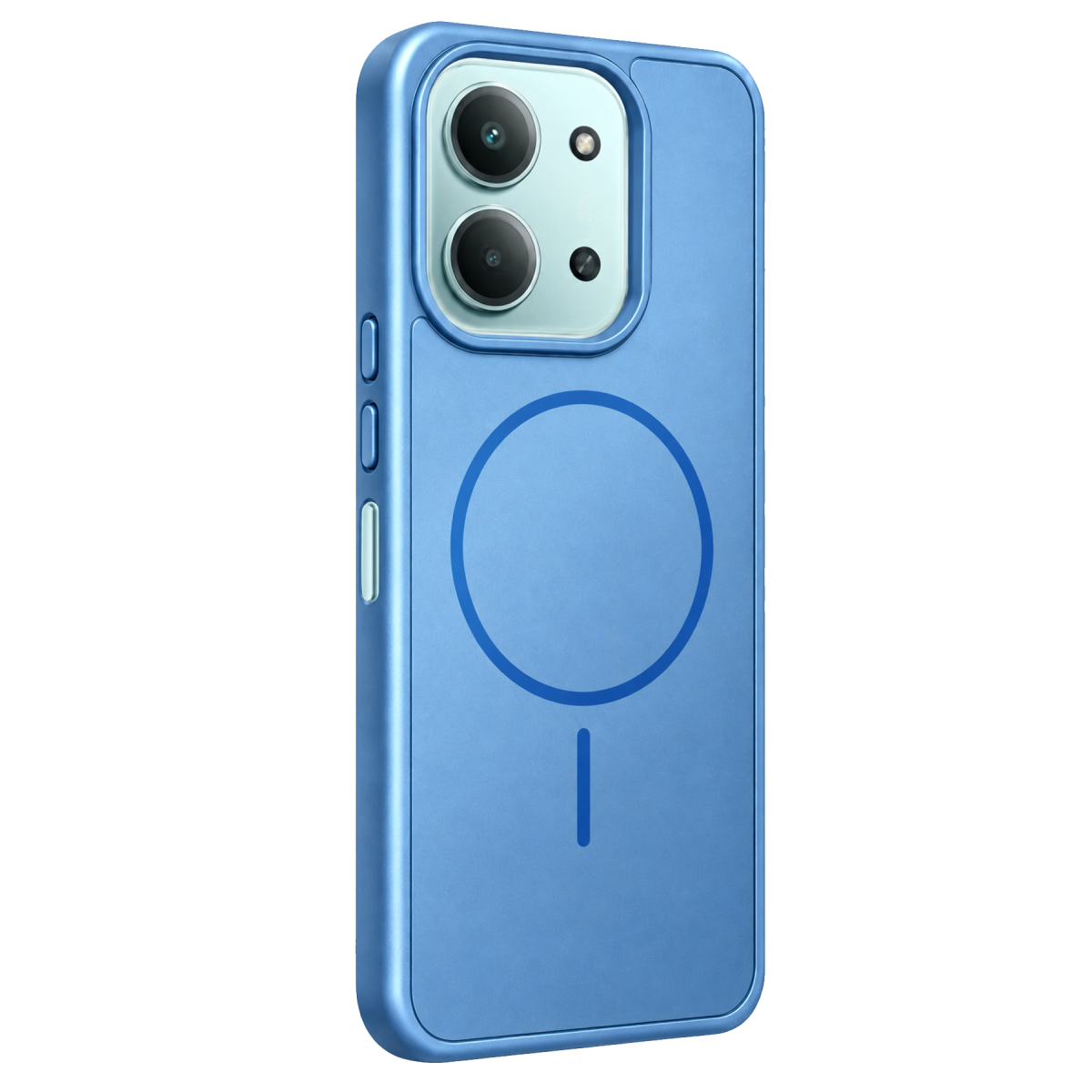 Newface Xiaomi Redmi 15C 5G Azus Magsafe Kapak - Açık Mavi