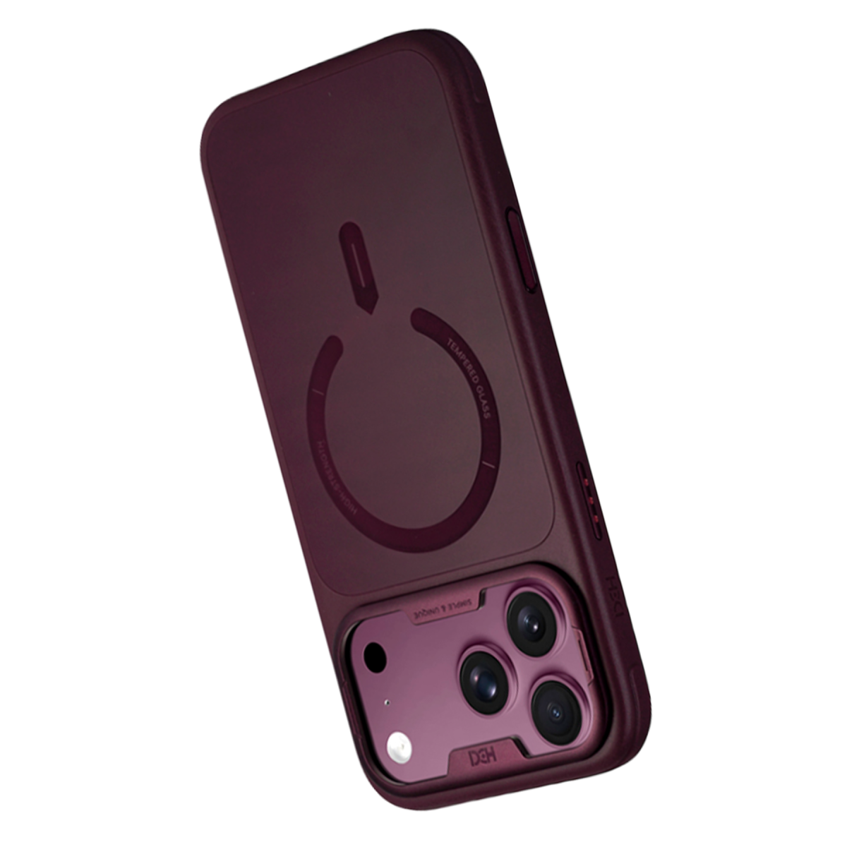 HDD Apple iPhone 18 Pro Max/17 Pro Max HBC-491 Jotun Magsafe Kapak - Bordo