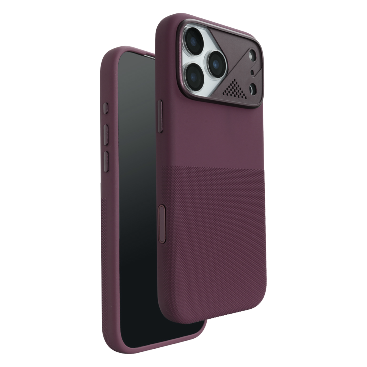 URR Apple iPhone 18 Pro/17 Pro Silikon Armor Magsafe Kapak - Bordo