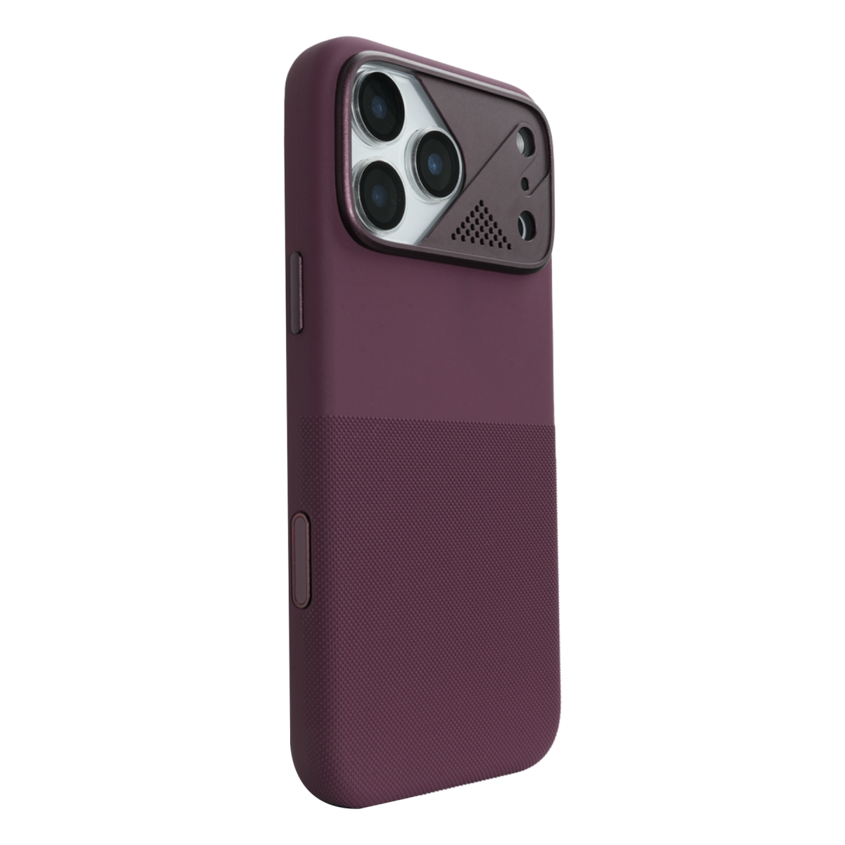 URR Apple iPhone 18 Pro/17 Pro Silikon Armor Magsafe Kapak - Bordo