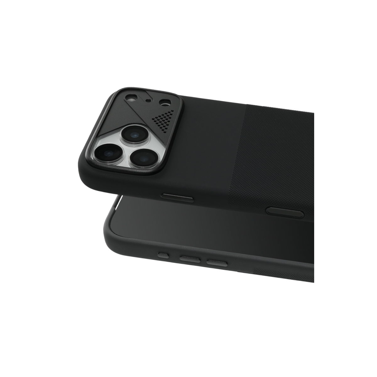 URR Apple iPhone 18 Pro Max/17 Pro Max Silikon Armor Magsafe Kapak - Siyah