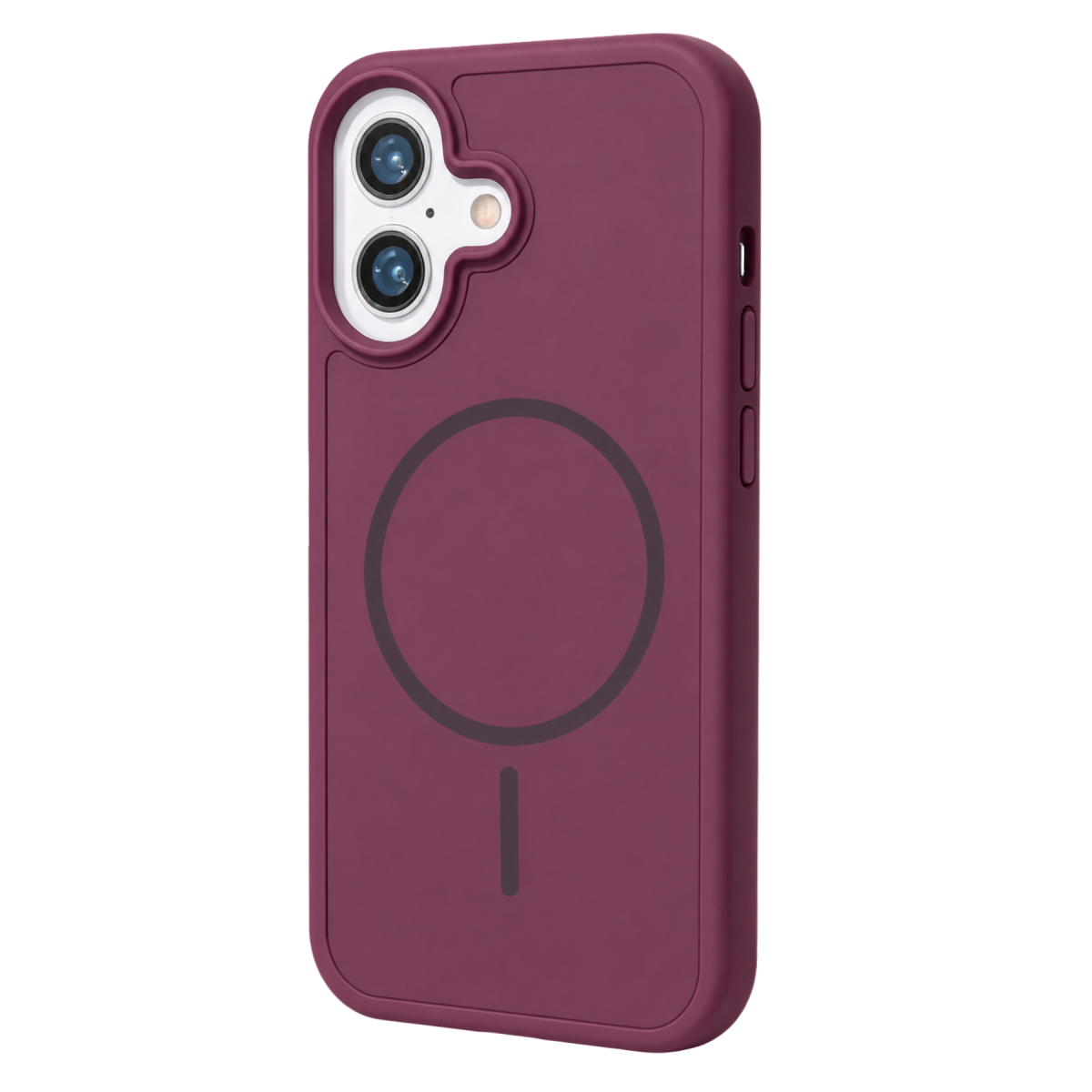 Newface Apple iPhone 16 Azus Magsafe Kapak - Bordo