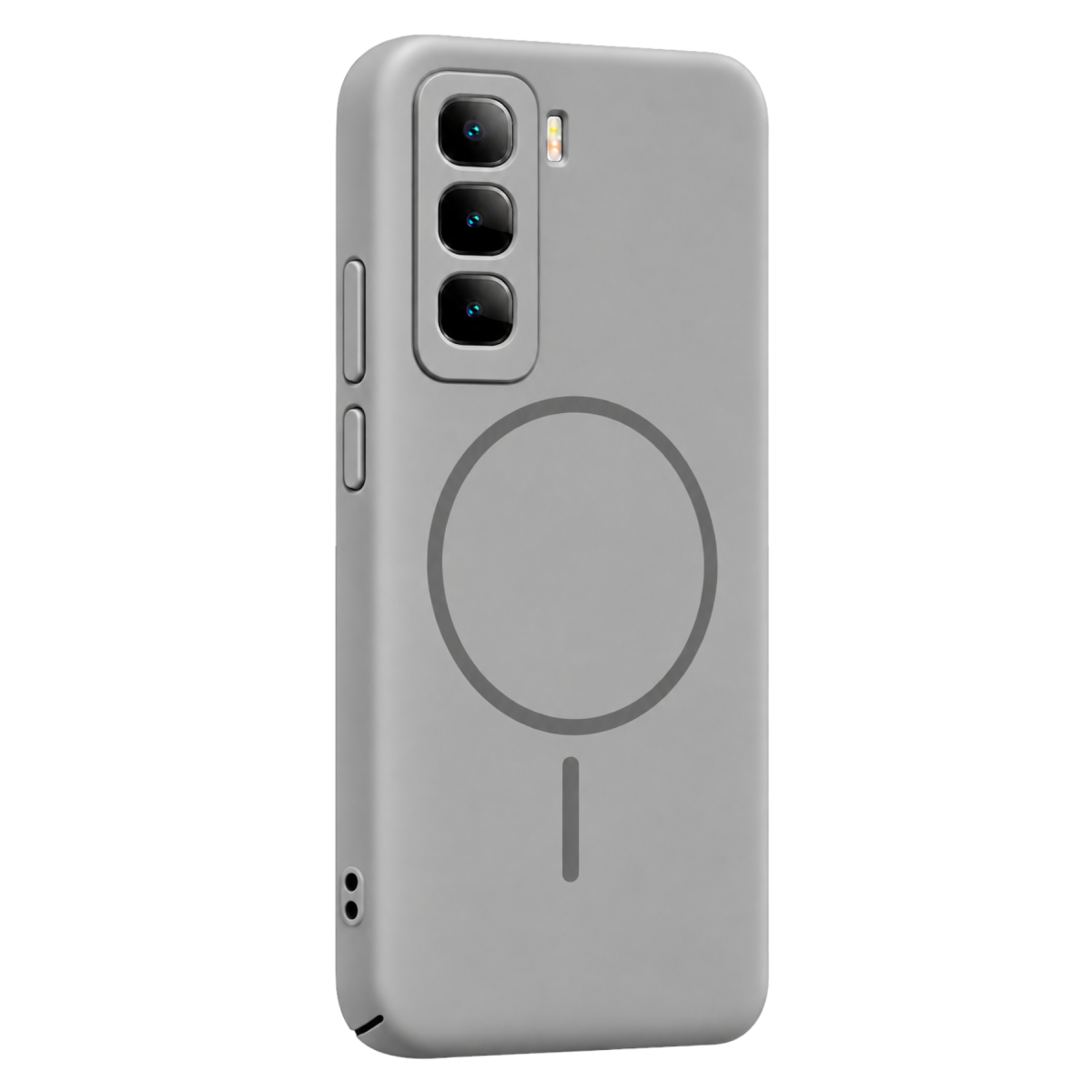 İnfinix Hot 60i 4G Mika PC Magsafe Kapak - Gri