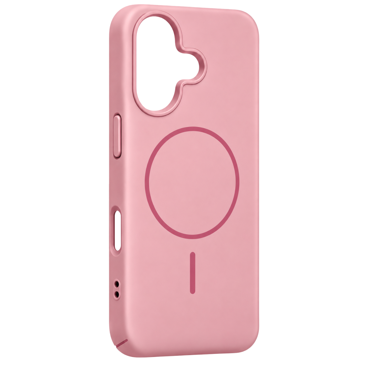 Newface Apple iPhone 16 Mika PC Magsafe Kapak - Pembe