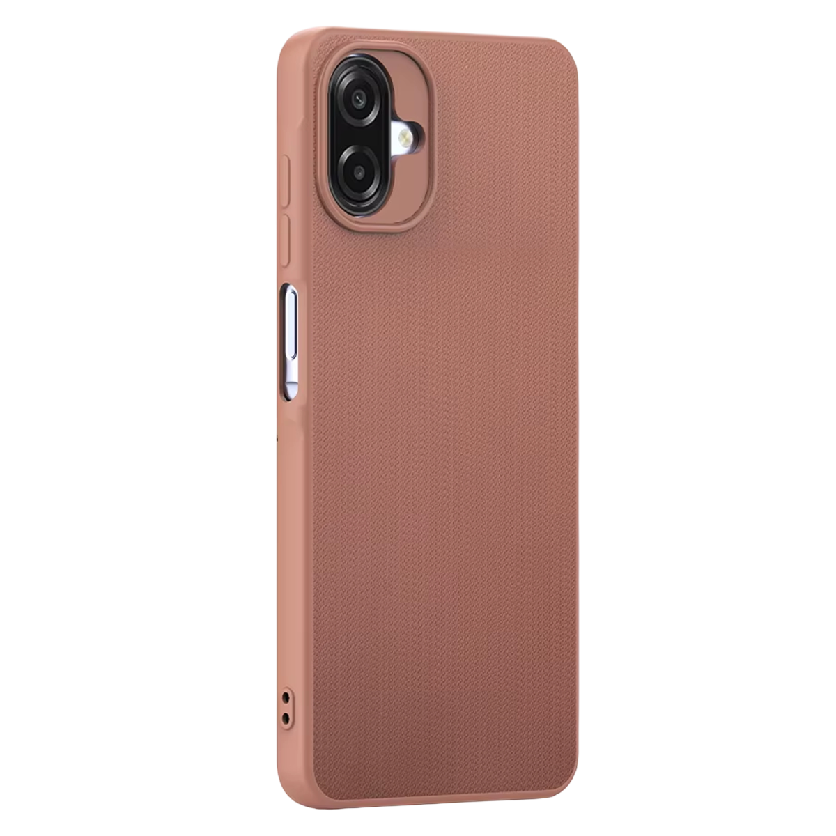 Joko Samsung Galaxy A07 4G Karel Silikon Kapak - Kahverengi