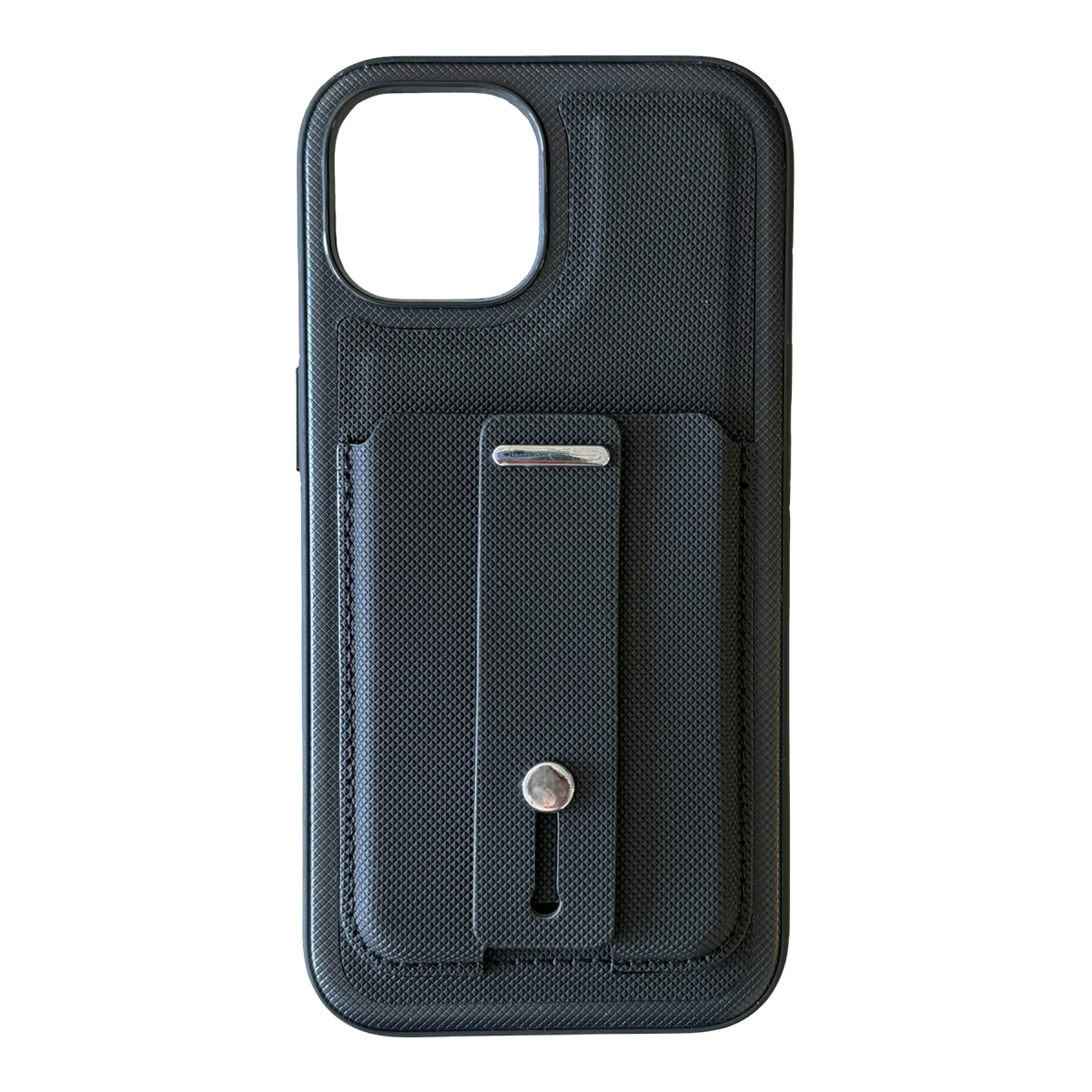 Newface Apple iPhone 14 Latte Kartvizitli Kapak - Siyah