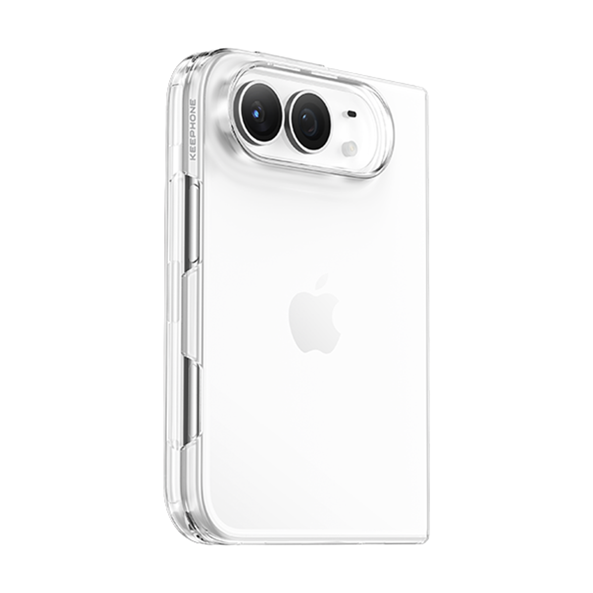 Keephone Apple iPhone Duo X-Crystal Slim Kılıf - Şeffaf